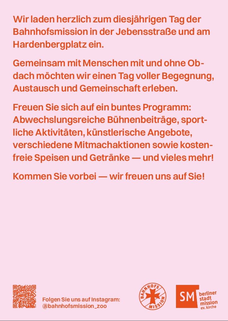 Flyer Rückseite
